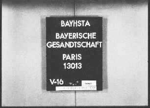 Bayer, Franz, von München, Entlassung aus der Fremdenlegion