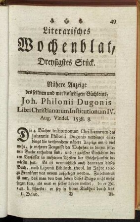 Dreysigstes Stück.