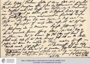 Postkarte vom 04.06.1907