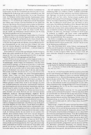 348-350 [Rezension] The prayers of David (Psalms 51-72)