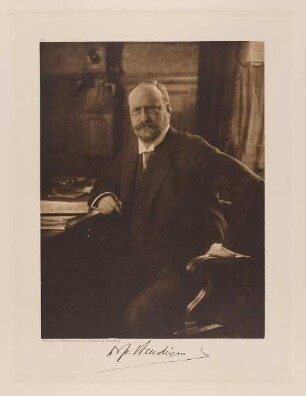 "Dr. Fritz Bendixen, Direktor der Hypothekenbank" aus der Mappe "Hamburgische Männer und Frauen am Anfang des XX. Jahrhunderts"