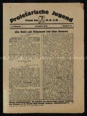 Proletarische Zeitung. 3. Jahrgang 1925