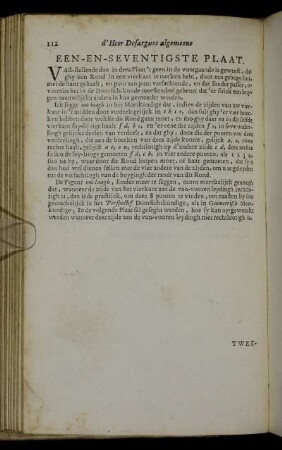Een-En-Seventigste Plaat. - Tachtigste Plaat.