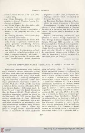 52: Pierwsze białorusko-polskie seminarium w Mińsku, 18-20 X 1988