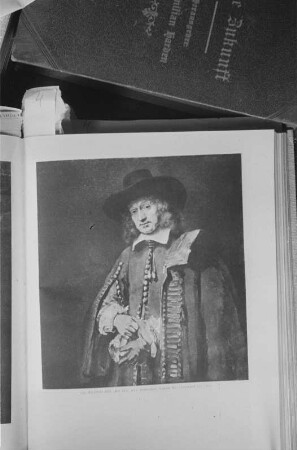 Reproduktion von Gemälden von Rembrandt : Bildnis des Jan Six