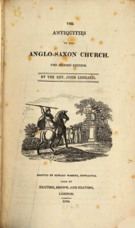 The antiquities of the Anglo-Saxon Church
