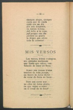 Mis versos