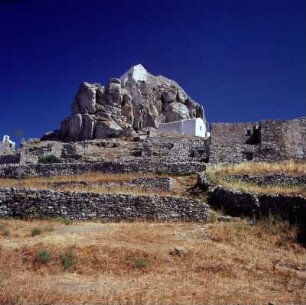 Amorgos. Das Kastron über der Chora