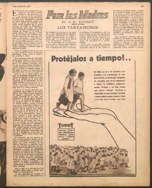 Para las madres : Los tartamudos