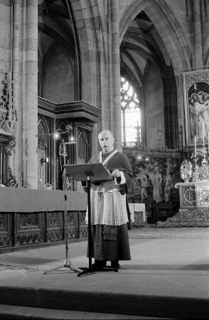 Freiburg: Pontifikalamt, Generalvikar Schlund