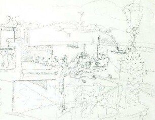REMAGEN I (Studie zu Gemälde 'Remagen')