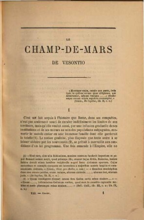 Revue archéologique. 21 = A. 11. 1870