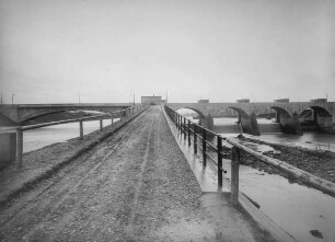 Wehr Neckarsulm, Rampe vom Unterwasser