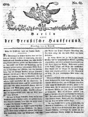 No. 68., 22. August 1809