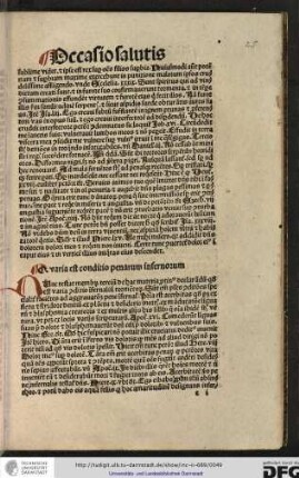 Quod varia est conditio penarum infernorum.
