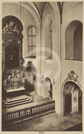Chor der Hedwigskirche Brieg