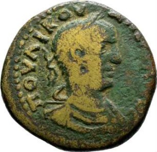 Münze, 253-260 n. Chr.