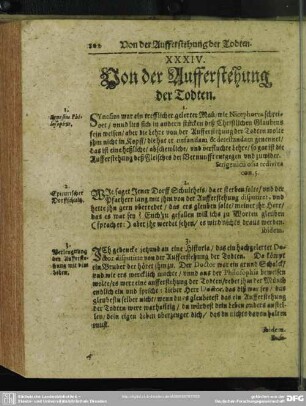 XXXIV. Von der Aufferstehung der Todten