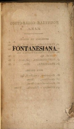 Fontanesiana : ou recueil des opinions, pensées et réflexions ; précédées d'une notice sur la vie