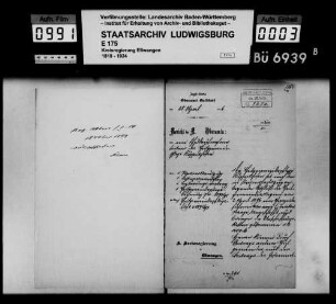 Schuldenwesen der Teilgemeinde Ruppertshofen