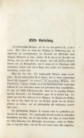 Eilfte Vorlesung