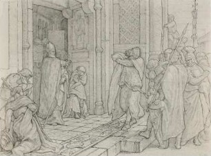 Karl Martell in der Schlacht bei Tours