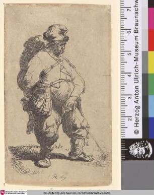 [Ein urinierender Mann; A Man Making Water; L'homme qui pisse]