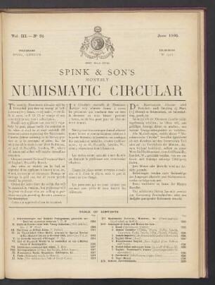 N° 31 June 1895