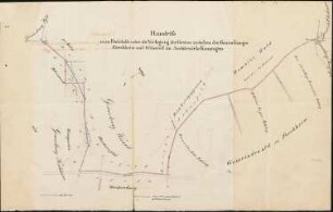 Verlegung der Grenze zwischen Forchheim und Weisweil