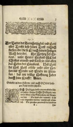 3-7, Der Vatter der Barmhertzigkeit und ...; Textus; Eingang