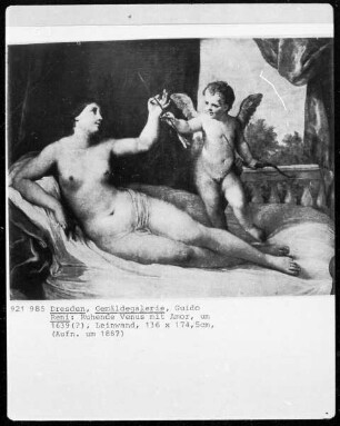 Ruhende Venus und Amor