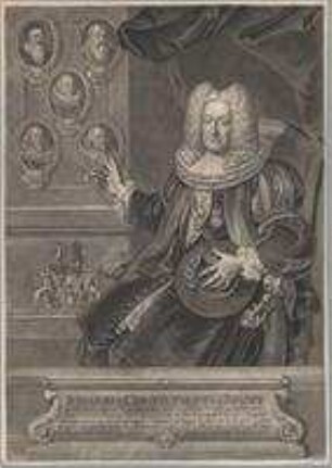 Johann Christoph (I.) Imhoff, Vorderster Duumvir, Reichsschultheiß etc.; geb. 9. Oktober 1659; gest. 31. August 1736