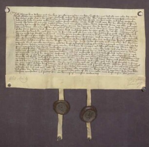 Thomas Hund vekauft an Konrad Spieß, Altaristen zu Grünsfeld, zwei Fastnachthühner um 6 Gulden.