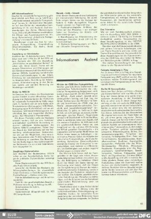 Diesjährige Diplomarbeiten : Informationen DDR