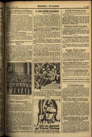 Zweite Ausgabe vom Mittwoch, den 12. Juni 1935.