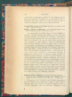 Los Numismáticos Argentinos, por Ernesto Quesada