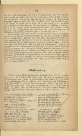 Schlußbemerkung