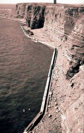 Helgoland: Klippen von oben