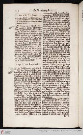 Das XXXVII. Capitel