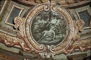 Thisbe entdeckt den sterbenden Pyramus