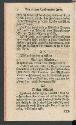 XX. Nasen-Bluten