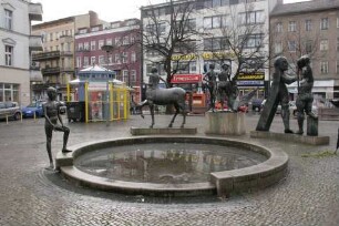 Imaginäres Theater: Leda mit Schwan, Zyclopen und Zentaur