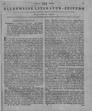 Krauß, G. F.: Die Schutzpockenimpfung in ihrer endlichen Entscheidung, als Angelegenheit des Staats, der Familien und des Einzelnen. Nürnberg: Riegel & Wiessner 1820