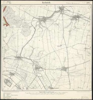 Meßtischblatt 2309 : Kochstedt, 1904 : Kochstedt. - Aufn. 1902. - 1:25000. - [Berlin]: Reichsamt für Landesaufnahme, 1904. - 1 Kt.