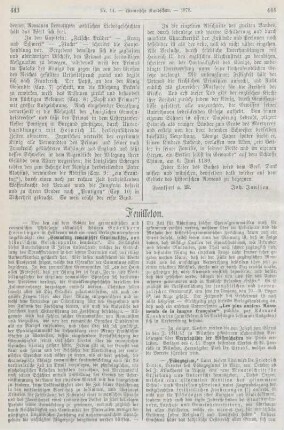 443-446 Feuilleton
