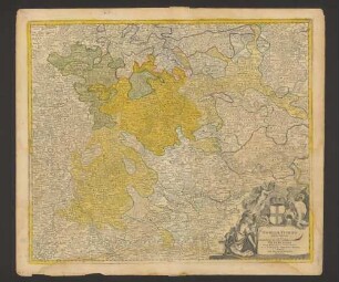 Mosellae Fluminis Tabula Specialis : in qua Archiepiscopatus et Electoratus Trevirensis in suas Praefecturas accurate divisus ut et Eyfalliae Tractus ostenditur