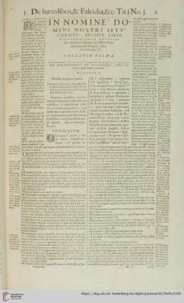 Collatio Prima
