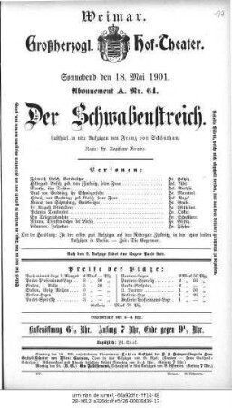 Der Schwabenstreich