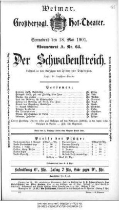Der Schwabenstreich