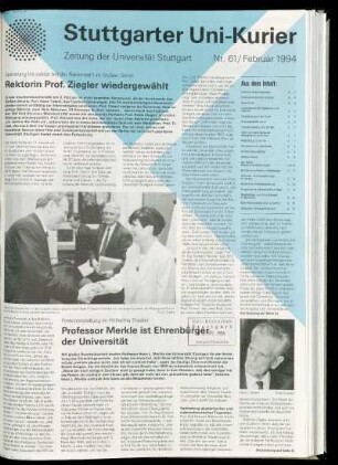 Heft Nr. 61 / Februar 1994
